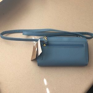 Blue wallet